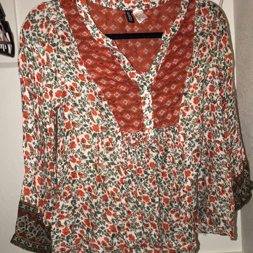 Floral blouse
